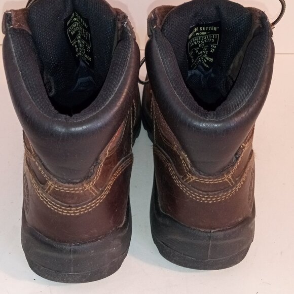 Red Wing IRISH SETTER Style 83608 Ely Men's Sz 9D 6-inch Leather Safety Toe Boot - Picture 8 of 16